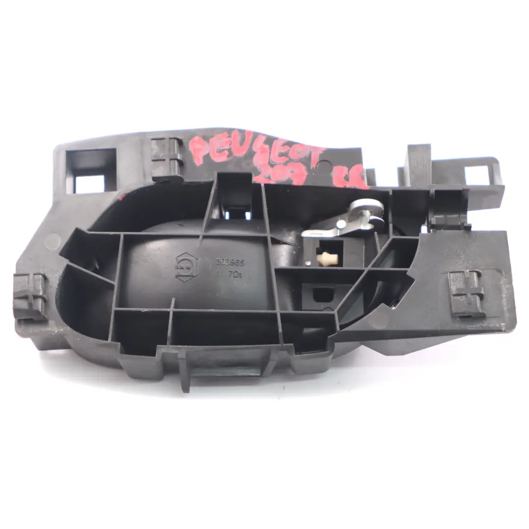 Tirador Puerta Interior Trasero Derecho para Peugeot 207 con número de pieza 96802455VV Peugeot 207 Tirador Puerta Interior Trasero Derecho - SKU 96802455VV - Número de pieza 96802455VV