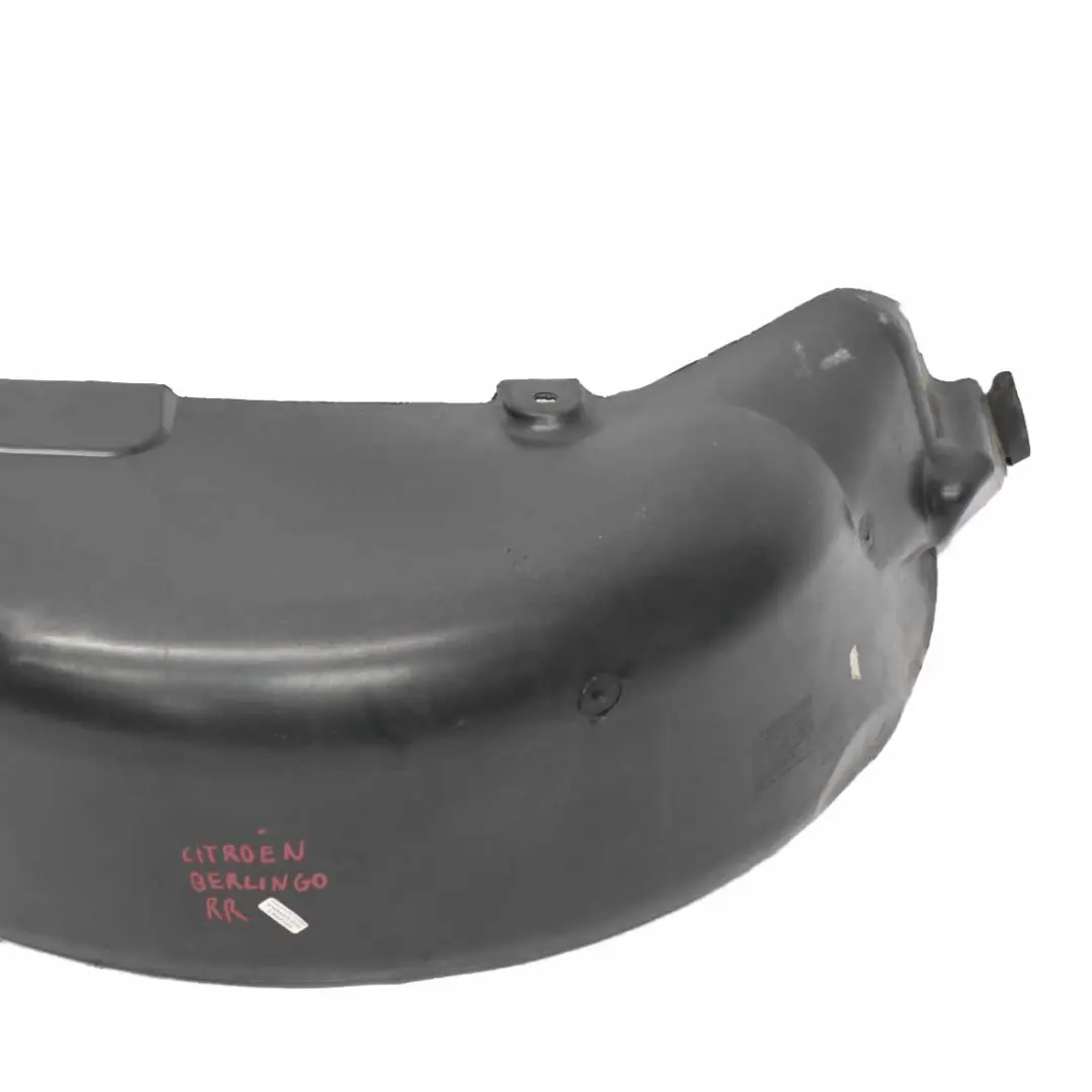 Citroen Berlingo B9 Wheel Arch Rear Right O/S Wheelhouse Trim Cover to with Part number 9680450280 Citroen Berlingo B9 Wheel Arch Rear Right O/S Wheelhouse Trim Cover - SKU 9680450280 - Part number 9680450280