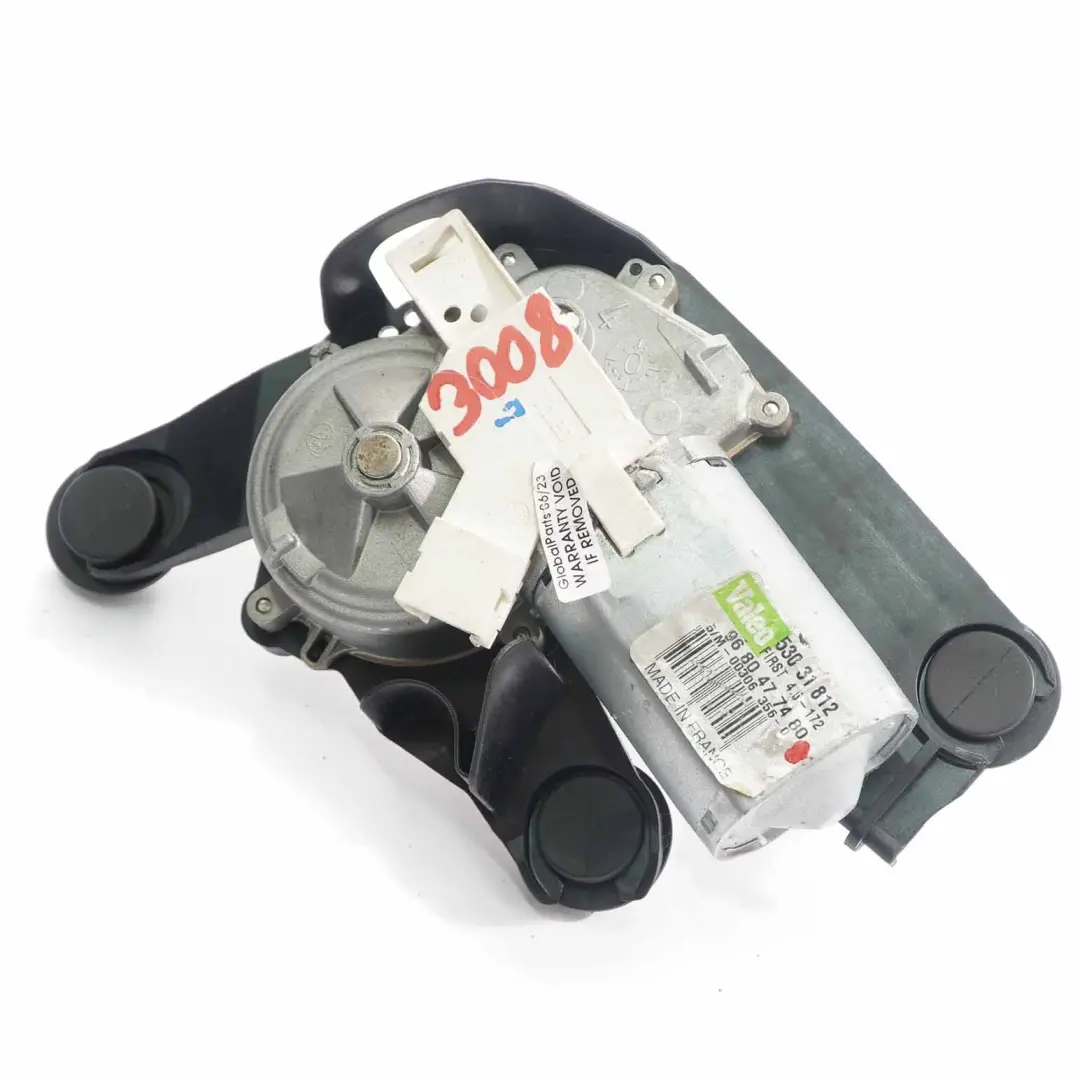 Moteur d'essuie glace arrière Actionneur de hayon pour Peugeot 3008 à propos du numéro de pièce 9680477480 Peugeot 3008 Moteur d'essuie glace arrière Actionneur de hayon - SKU 9680477480 - Numéro de pièce 9680477480