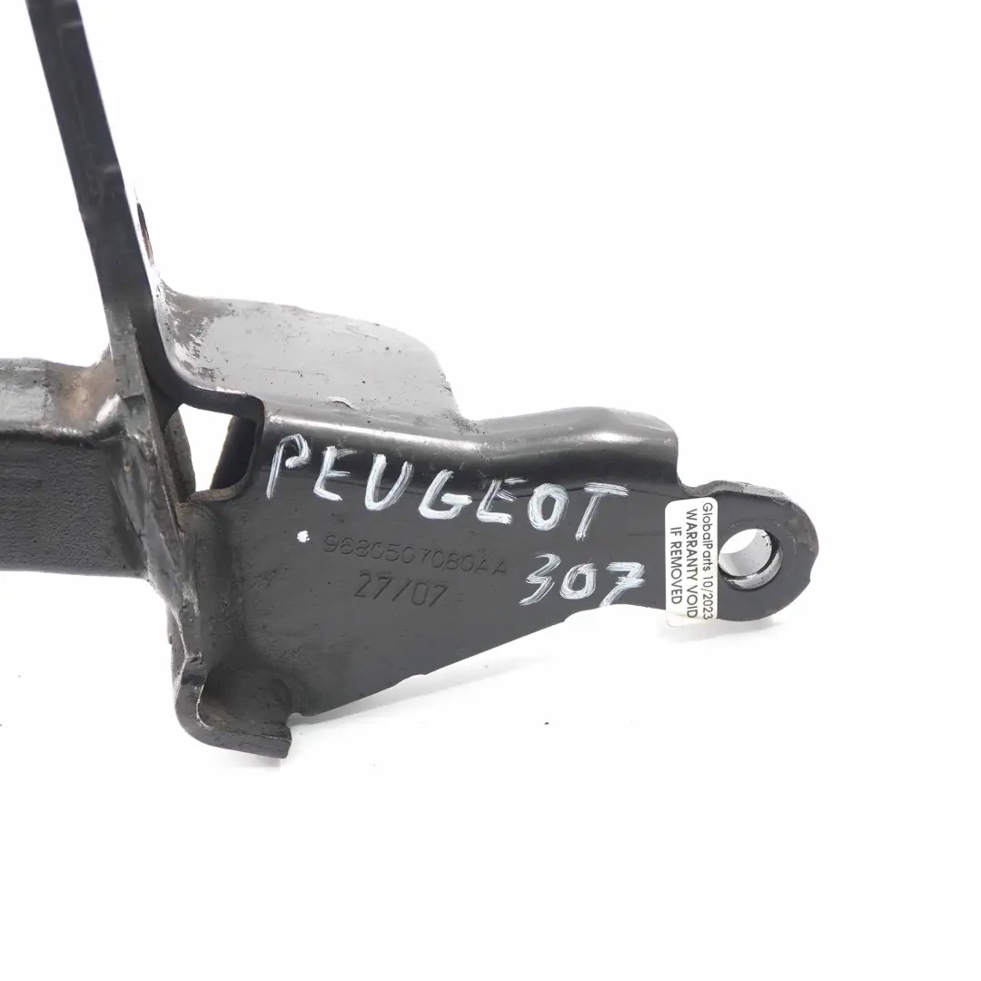 Soporte de la caja de cambios para Peugeot 307 con número de pieza 9680507080AA Peugeot 307 Soporte de la caja de cambios - SKU 9680507080AA - Número de pieza 9680507080AA