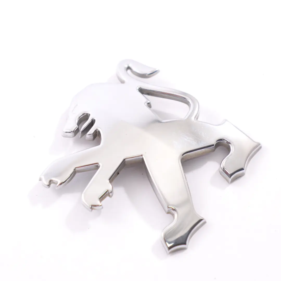 Peugeot 207 Trunk Emblem Rear Boot Tailgate Badge Logo Chrome - SKU 9680531280 - Part number 9680531280