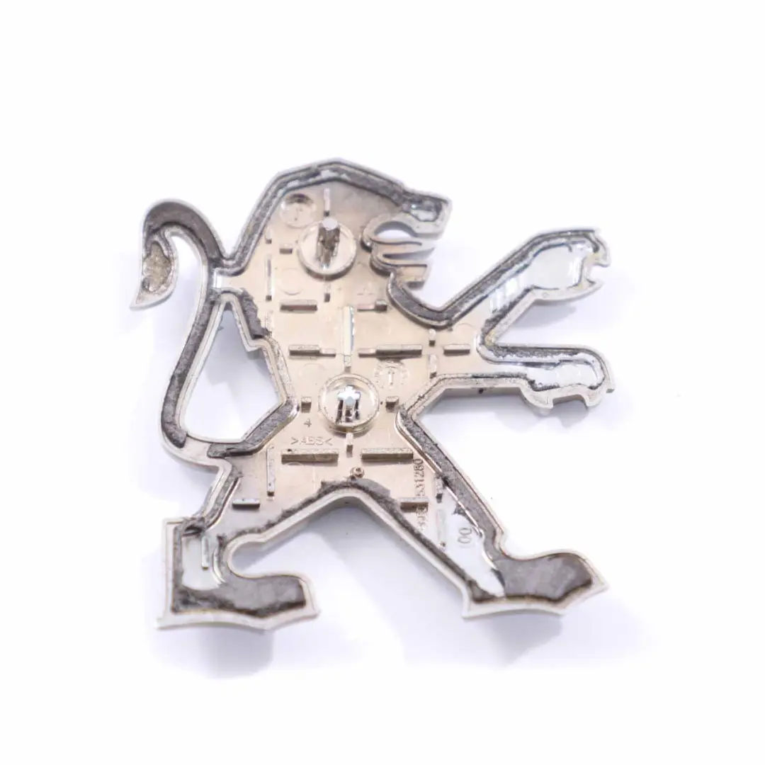 Peugeot 207 Trunk Emblem Rear Boot Tailgate Badge Logo Chrome - SKU 9680531280 - Part number 9680531280