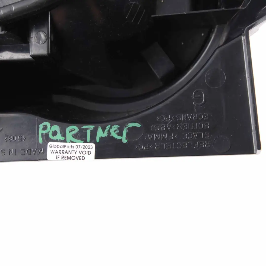 Lamp Peugeot Partner Citroen Berlingo B9 Left N/S Tail Light to Rear with Part number 9680608080 Rear Lamp Peugeot Partner Citroen Berlingo B9 Left N/S Tail Light - SKU 9680608080 - Part number 9680608080