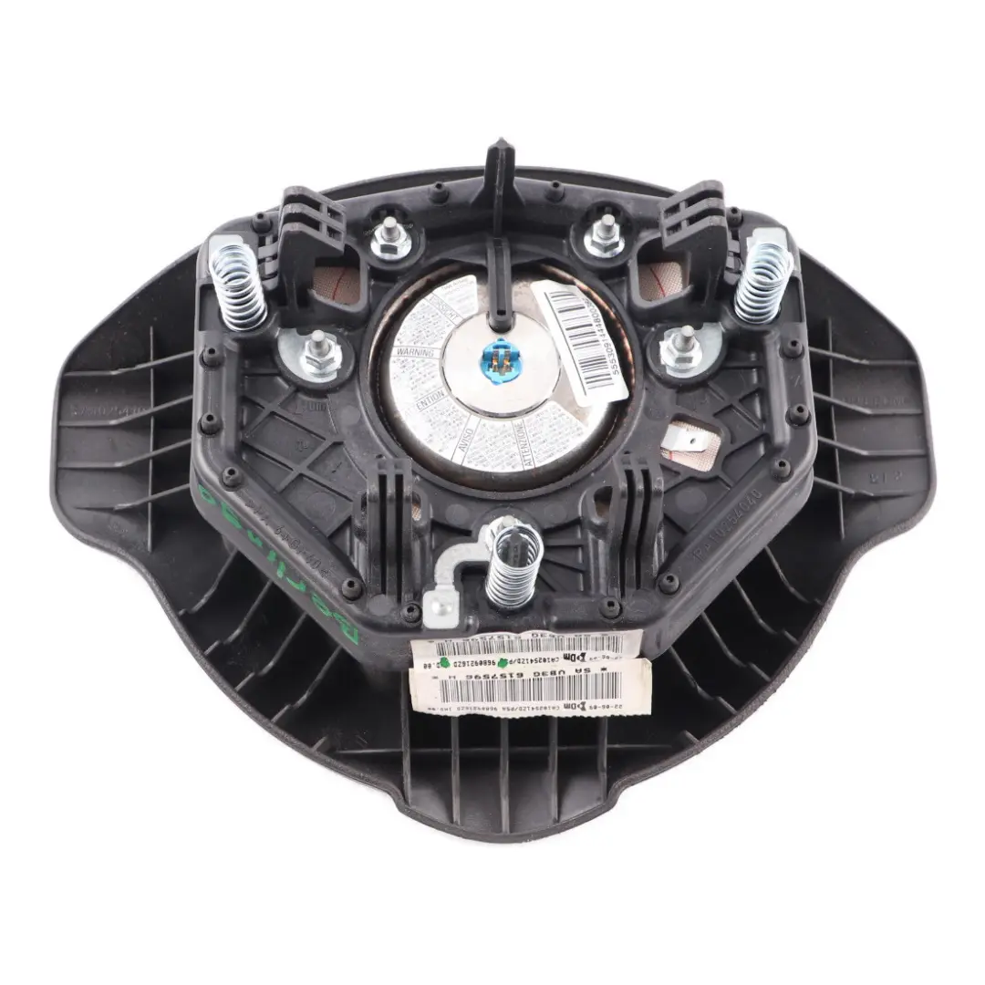 Citroen Berlingo Dispatch Steering Wheel Air Module Driver Side Black to with Part number 96809216ZD Citroen Berlingo Dispatch Steering Wheel Air Module Driver Side Black - SKU 96809216ZD - Part number 96809216ZD