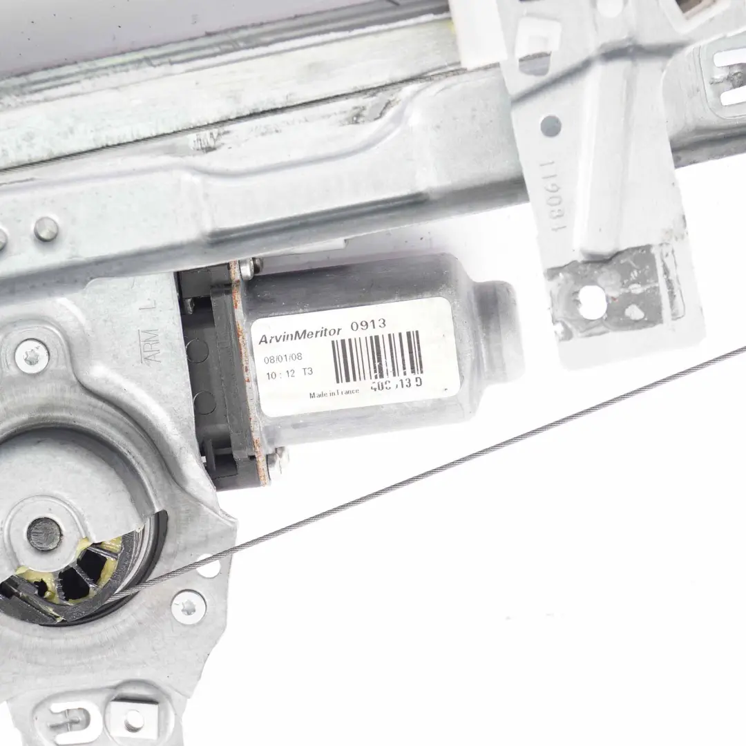 Peugeot 207 Alzacristalli Porta Anteriore Sinistra Motore Regolatore - SKU 9681182380 - Numero di parte 9681182380