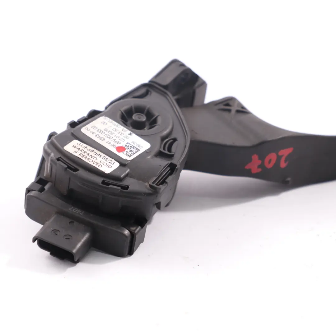 Peugeot 207 Pedale dell'acceleratore Acceleratore Gas Unità 00 - SKU 9681434380 - Numero di parte 968143438000