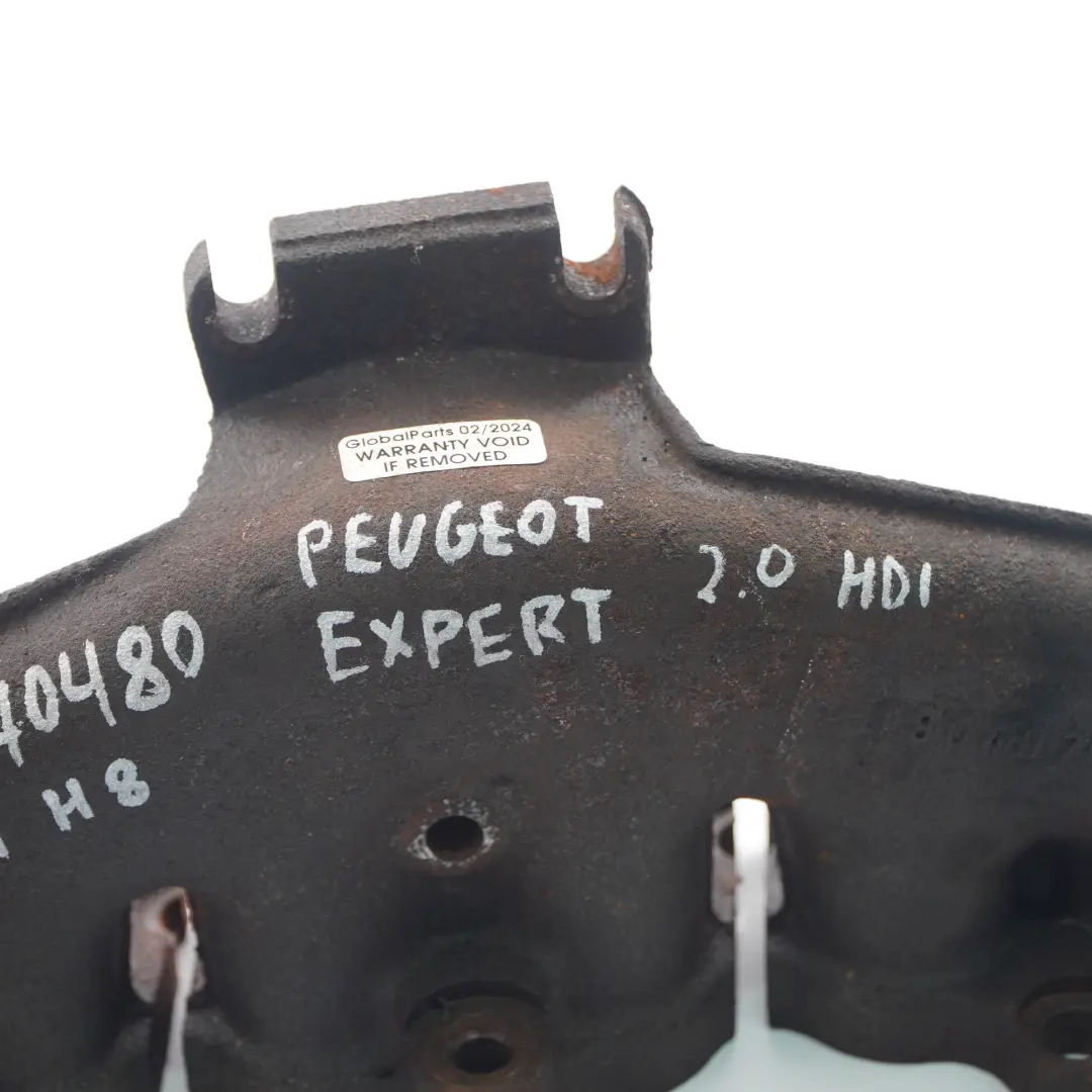  Collettore di scarico Peugeot Expert Citroen Jumpy 2.0 Motore Diesel - SKU 9681570480 - Numero di parte 9681570480