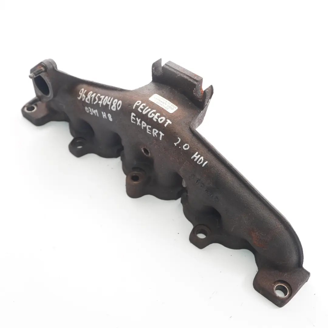 Exhaust Manifold Peugeot Expert Citroen Dispatch 2.0 Diesel Engine to with Part number 9681570480 Exhaust Manifold Peugeot Expert Citroen Dispatch 2.0 Diesel Engine - SKU 9681570480 - Part number 9681570480