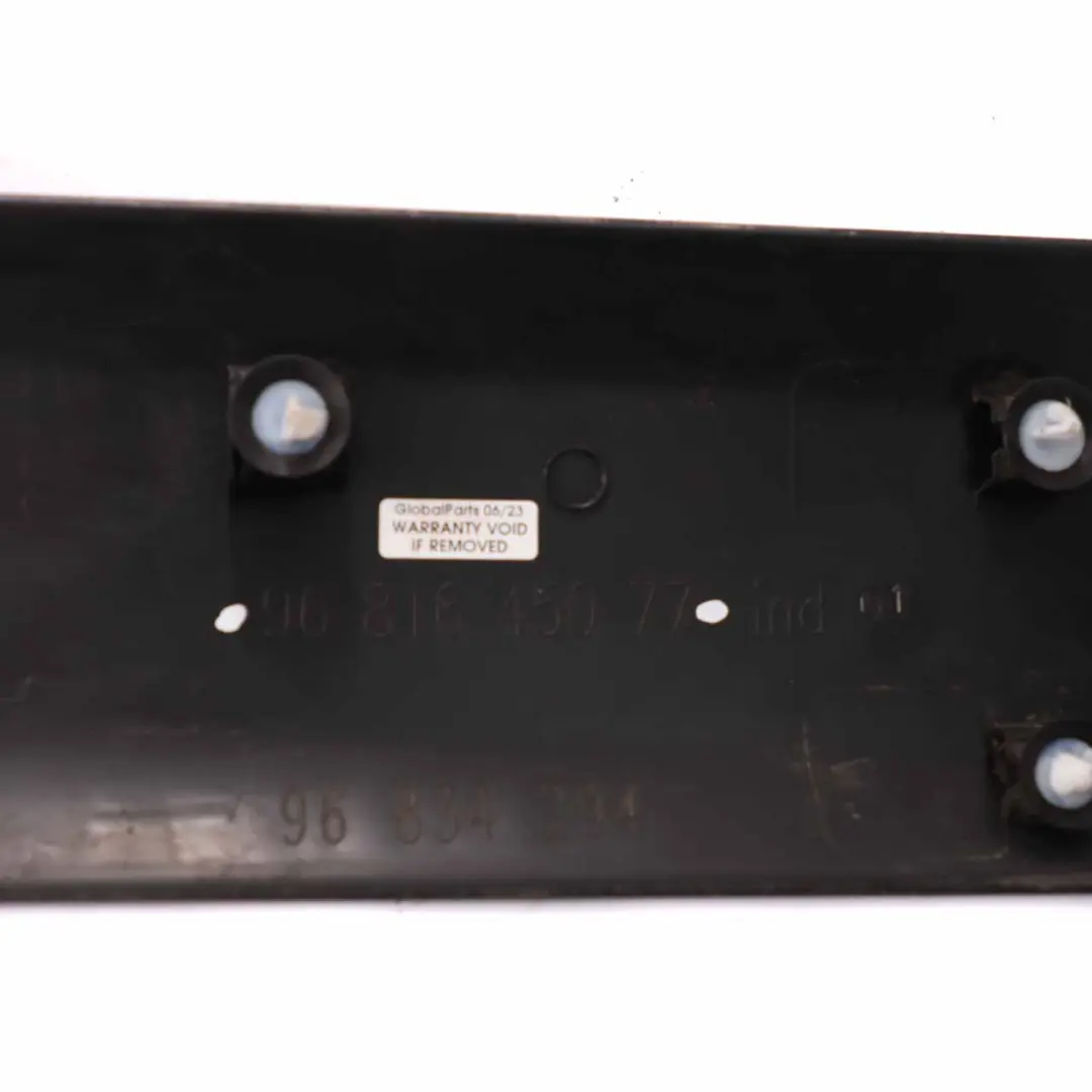 Citroen Berlingo Door Moulding Rear Left N/S Trim Strip Cover Panel to with Part number 9681645077 Citroen Berlingo Door Moulding Rear Left N/S Trim Strip Cover Panel - SKU 9681645077 - Part number 9681645077