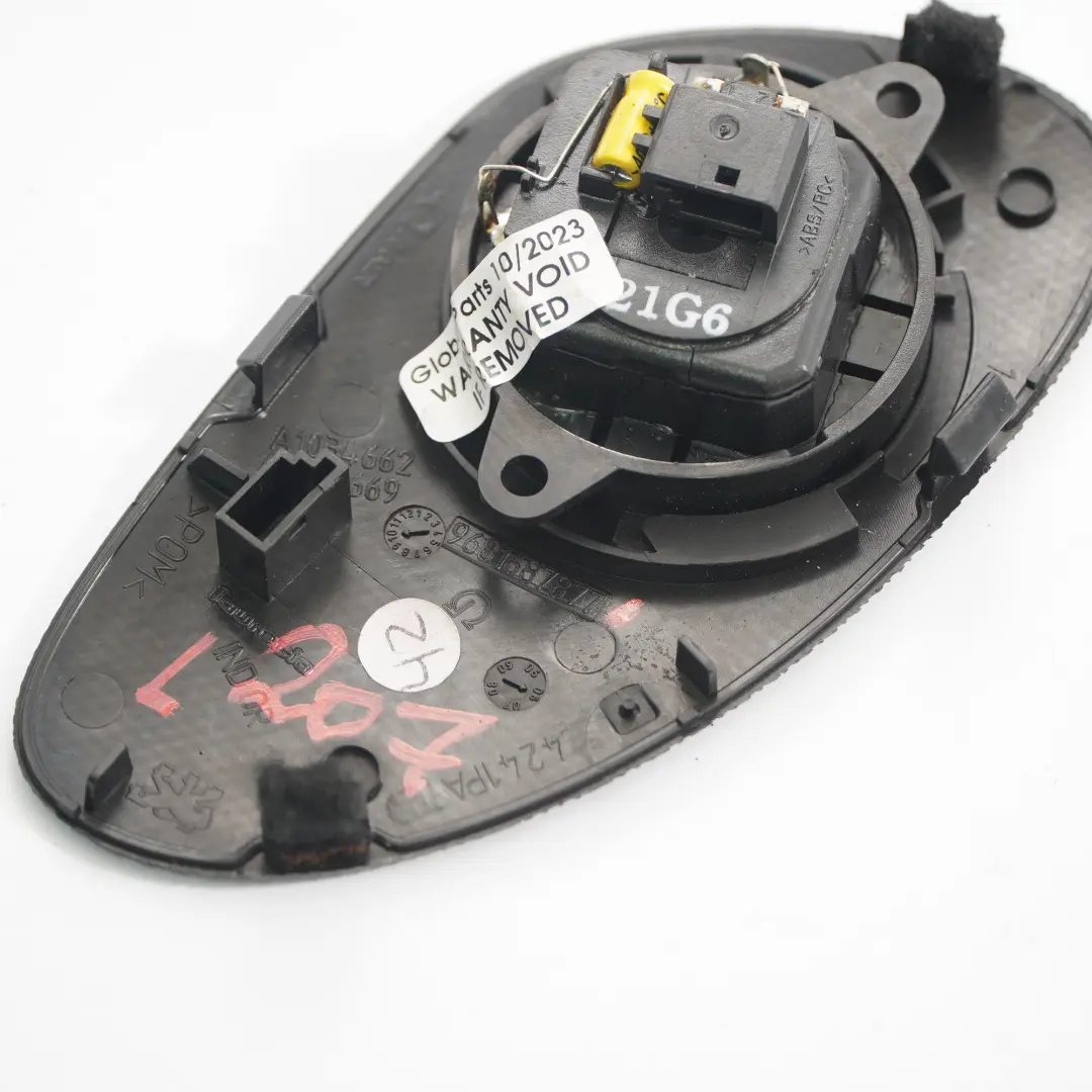 Peugeot 207 Haut-parleur Tableau de Bord Avant Gauche Audio - SKU 9681687877 - Numéro de pièce 9681687877