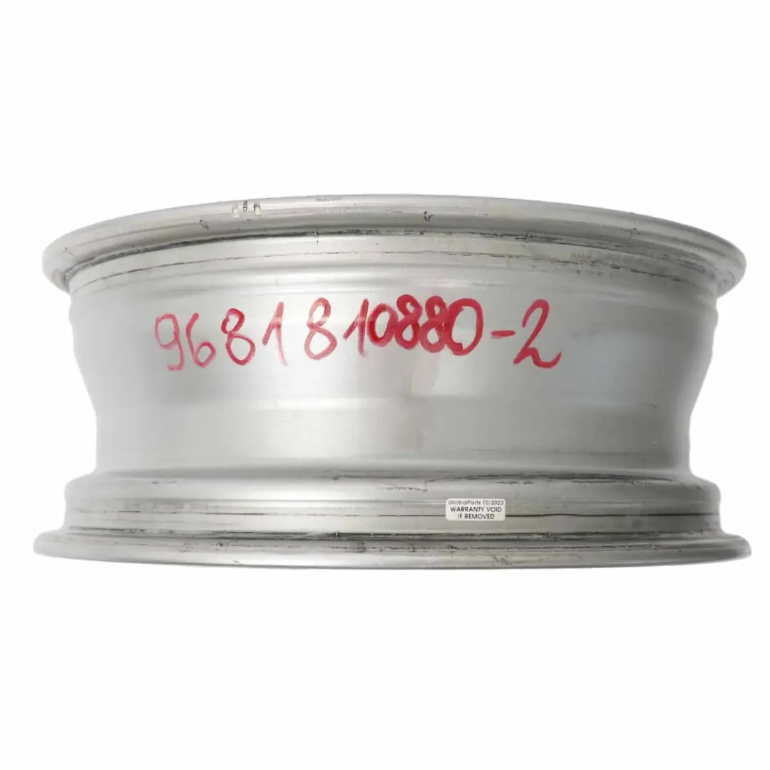 Citroen C3 Picasso Cerchio in lega argento 16" ET:23 6J per con numero di parte 9681810880 Citroen C3 Picasso Cerchio in lega argento 16" ET:23 6J - SKU 9681810880-2 - Numero di parte 9681810880