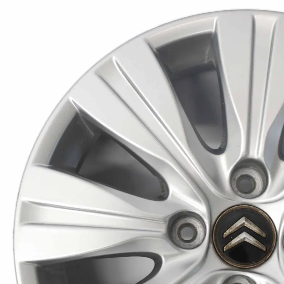 Citroen C3 Picasso Silber Leichtmetallfelge 16" ET:23 6J  - SKU 9681810880-2 - Teilenummer 9681810880
