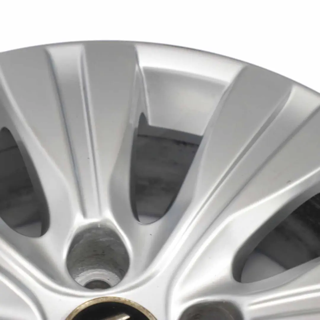 Citroen C3 Picasso Silver Alloy Wheel Rim 16" ET:23 6J to with Part number 9681810880 Citroen C3 Picasso Silver Alloy Wheel Rim 16" ET:23 6J - SKU 9681810880-3 - Part number 9681810880