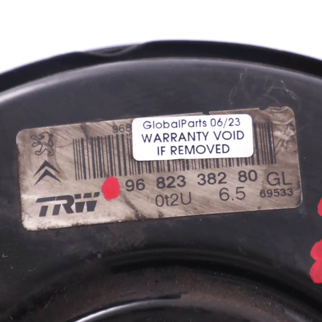 Servofreno Cilindro principal del servofreno para Peugeot 207 con número de pieza 9682338280 Peugeot 207 Servofreno Cilindro principal del servofreno - SKU 9682338280 - Número de pieza 9682338280