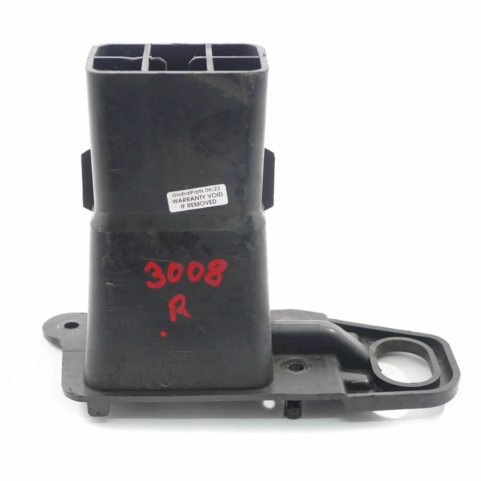 Peugeot 3008 Supporto rinforzo paraurti anteriore destro Crash Box 9682791280