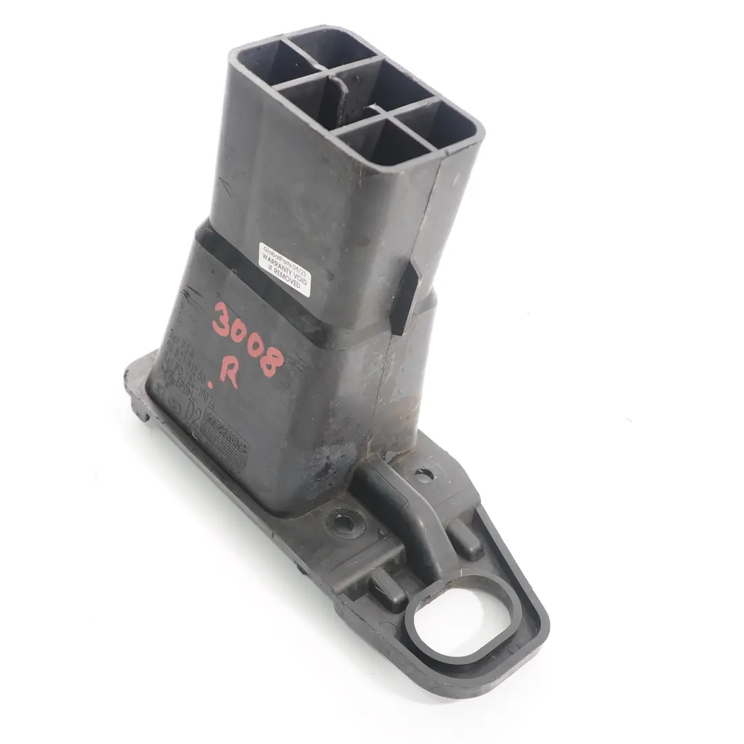 Front Bumper Reinforcement Bracket Right O/S Crash Box to Peugeot 3008 with Part number 9682791280 Peugeot 3008 Front Bumper Reinforcement Bracket Right O/S Crash Box - SKU 9682791280 - Part number 9682791280