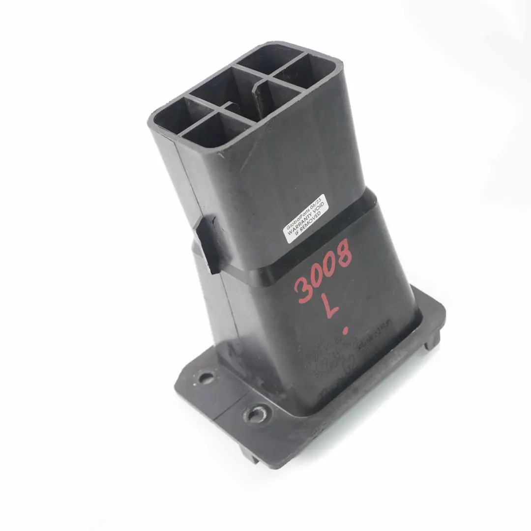 Soporte de refuerzo parachoques delantero izquierdo para Peugeot 3008 con número de pieza 9682791480 Peugeot 3008 Soporte de refuerzo parachoques delantero izquierdo - SKU 9682791480 - Número de pieza 9682791480