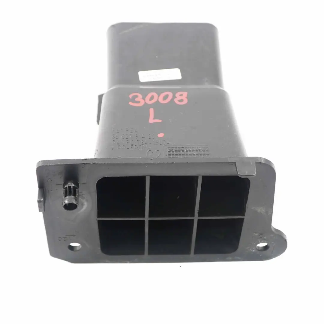 Peugeot 3008 Front Bumper Reinforcement Bracket Left N/S Crash Box - SKU 9682791480 - Part number 9682791480