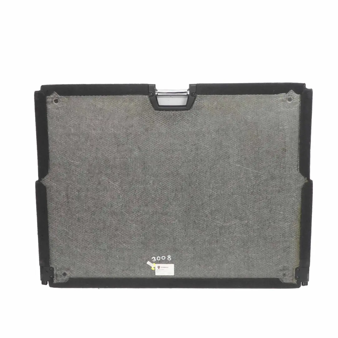 Trunk Floor Boot Rear Loading Trim Panel Carpet Black to Peugeot 3008 with Part number 96829080ZE Peugeot 3008 Trunk Floor Boot Rear Loading Trim Panel Carpet Black - SKU 96829080ZE - Part number 96829080ZE