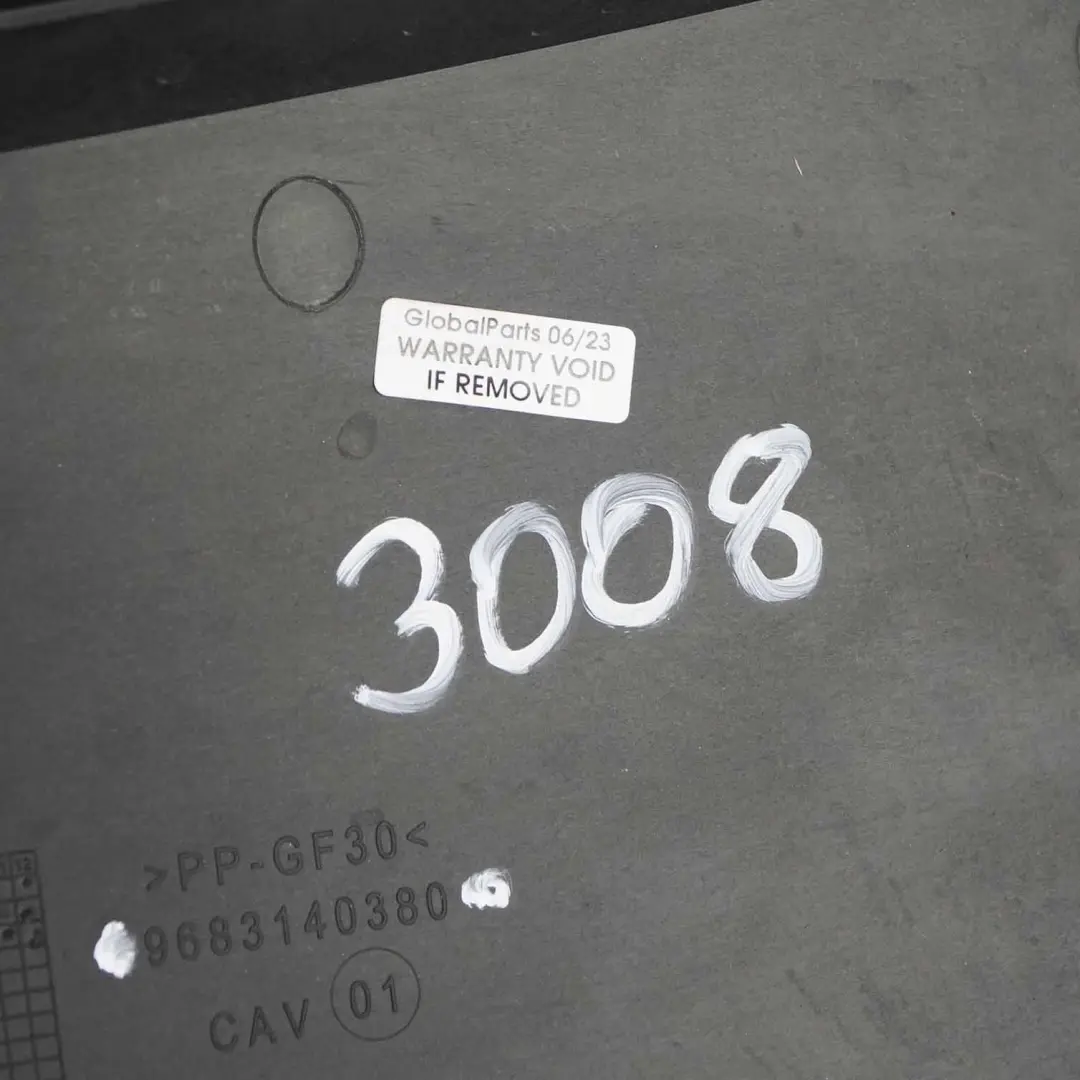 Peugeot 3008 Kanał Wlotu Powietrza - SKU 9683140380 - Numer Części 9683140380