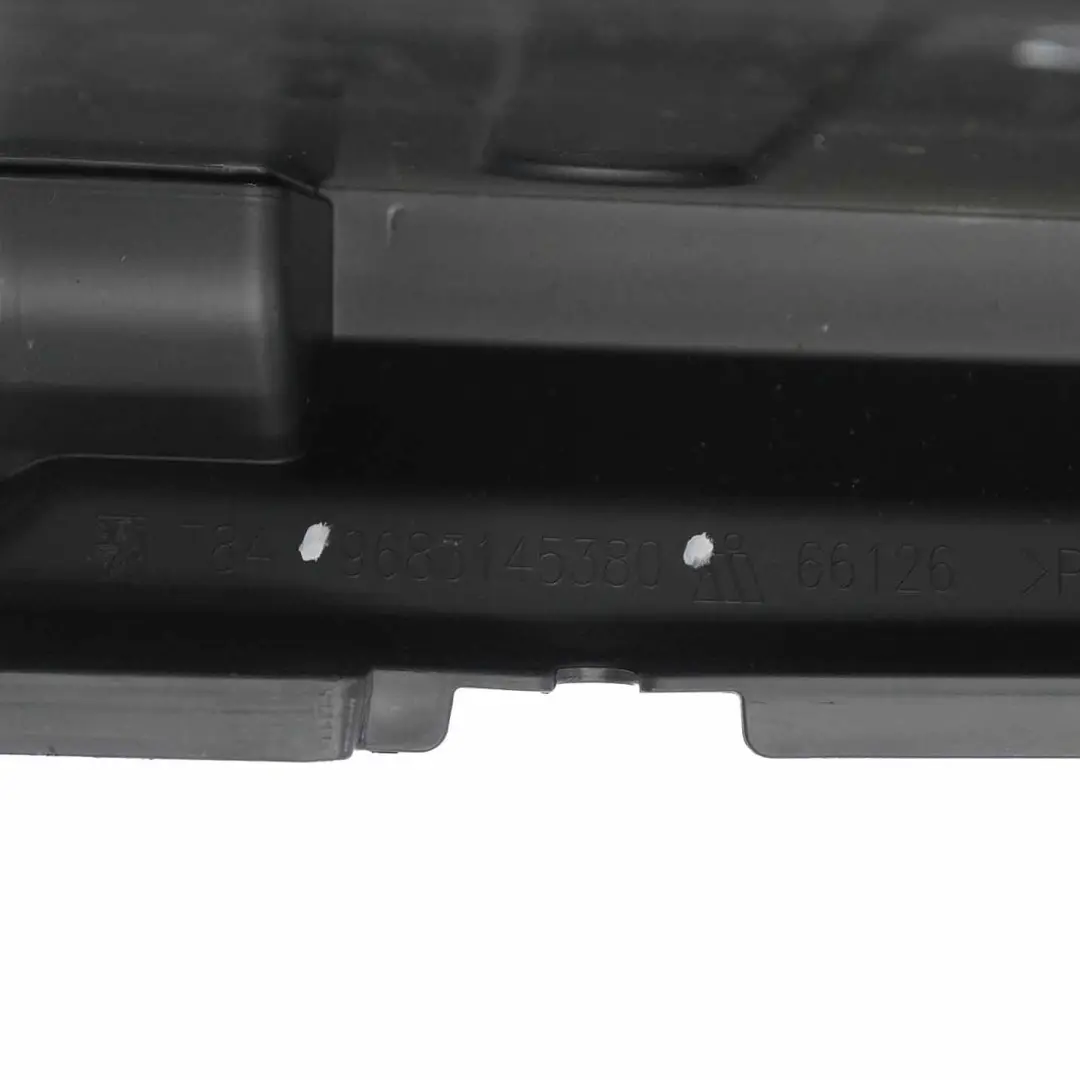 Peugeot 3008 Loading Edge Trunk Sill Trim Panel Covering Black - SKU 9683145380 - Part number 9683145380