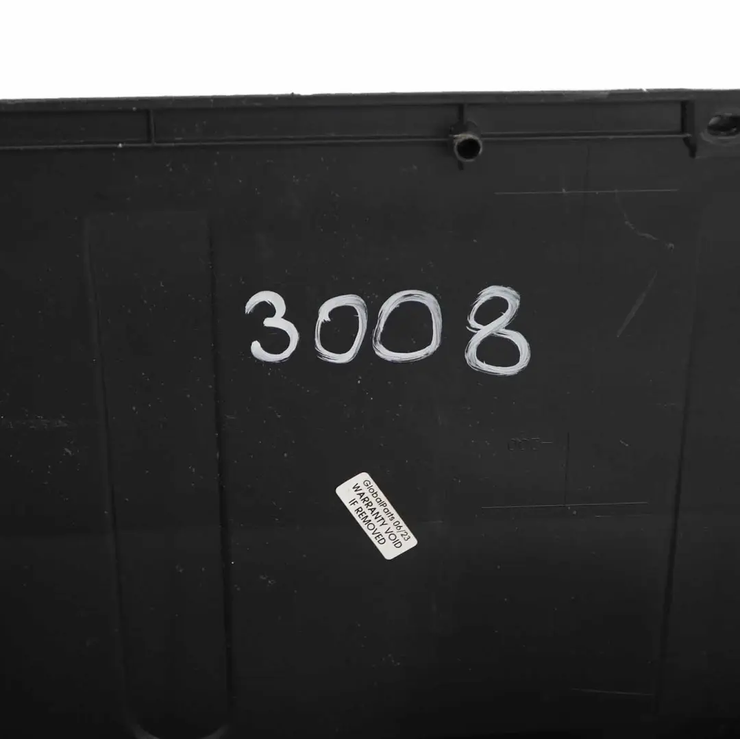Peugeot 3008 Carga Borde Maletero Umbral Panel Revestimiento Negro - SKU 9683145380 - Número de pieza 9683145380