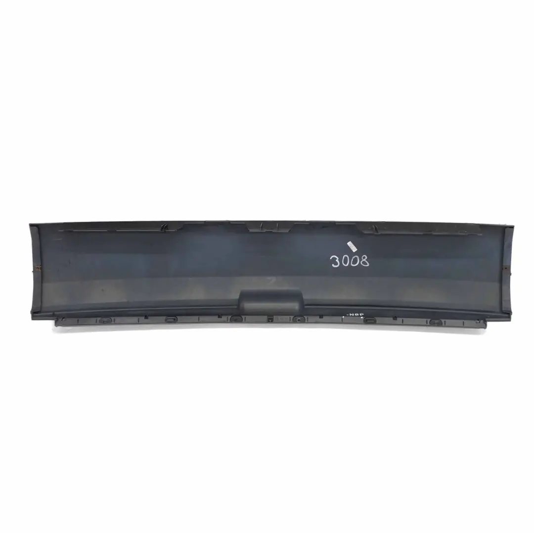 Peugeot 3008 Boot Trunk Lid Bottom Lower Boot Tailgate Nero Black Pearl - KTV - SKU 9683146380-NBP - Part number 9683146380