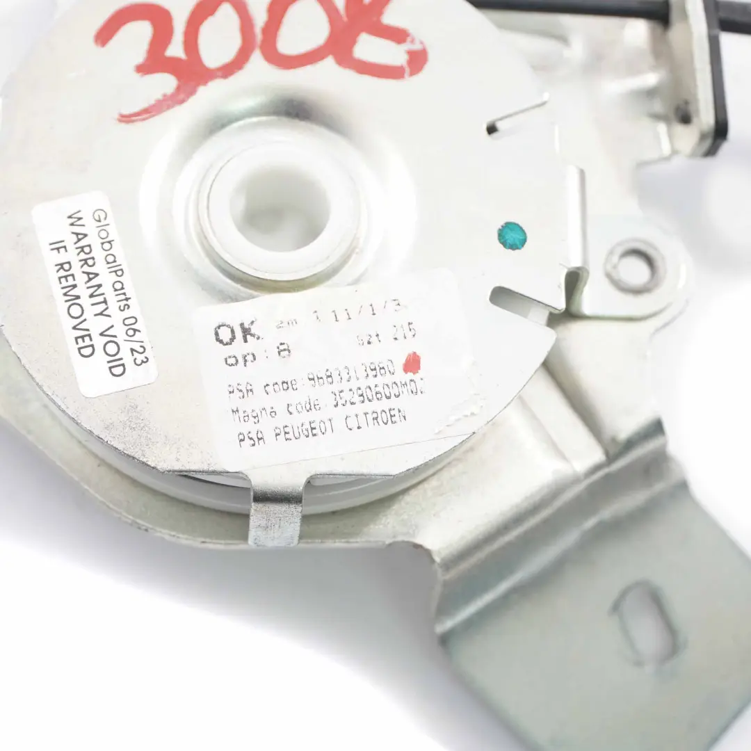 Peugeot 3008 Cable de déverrouillage de hayon arrière droite - SKU 9683313980 - Numéro de pièce 9683313980
