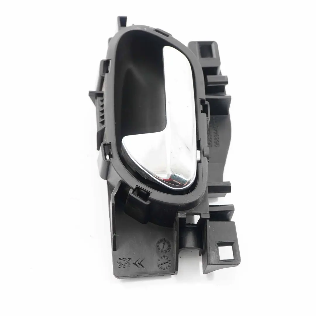 Peugeot 3008 Tür griff Griff Innenverkleidung vorne links Chrom - SKU 9683446 - Teilenummer 9683446