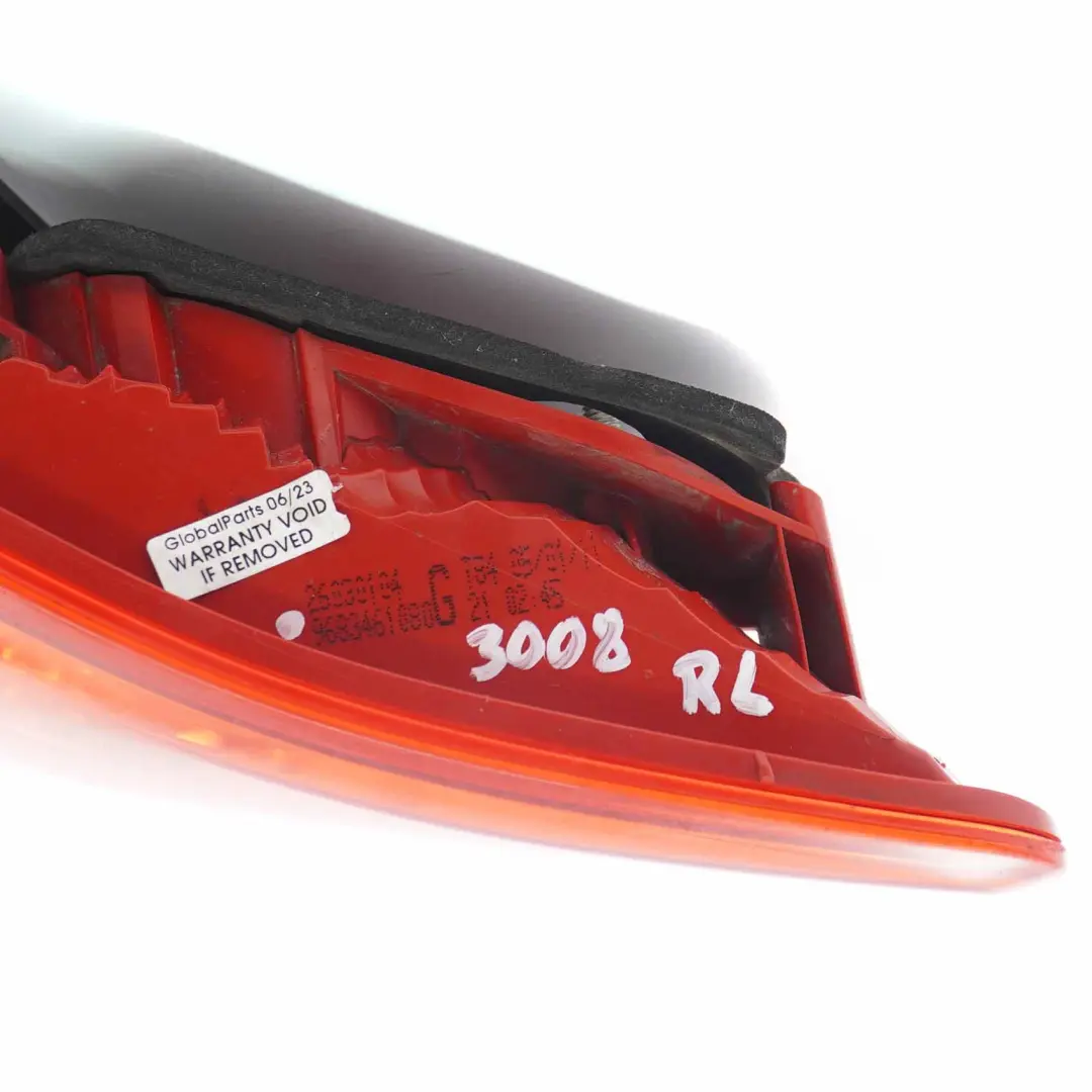 Peugeot 3008 Rear Lamp Left N/S Inner Tail Light Taillight - SKU 9683461080 - Part number 9683461080