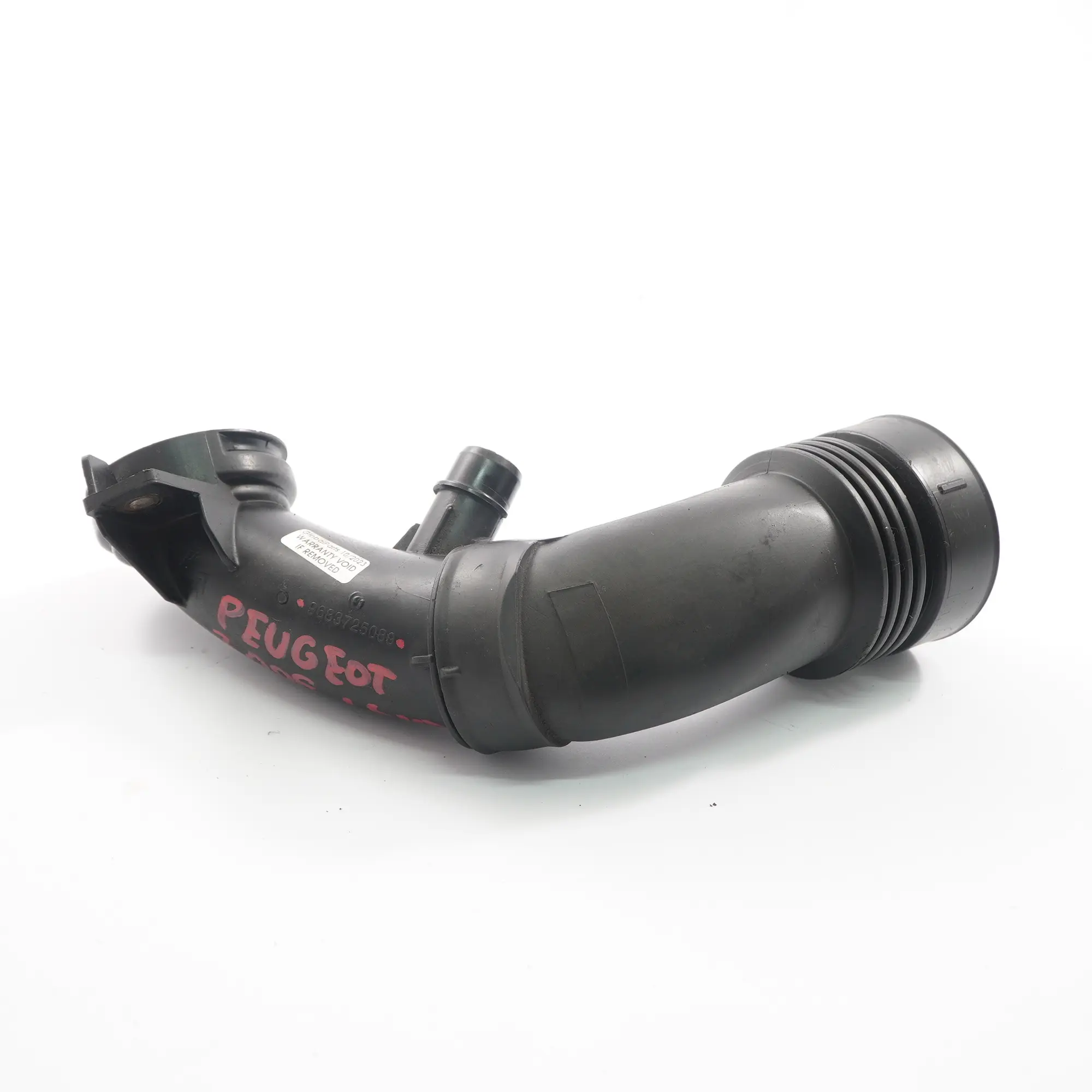 Peugeot 3008 1.6 HDI Tuyau d'admission d'air Tuyau Tube Ligne 9683725080