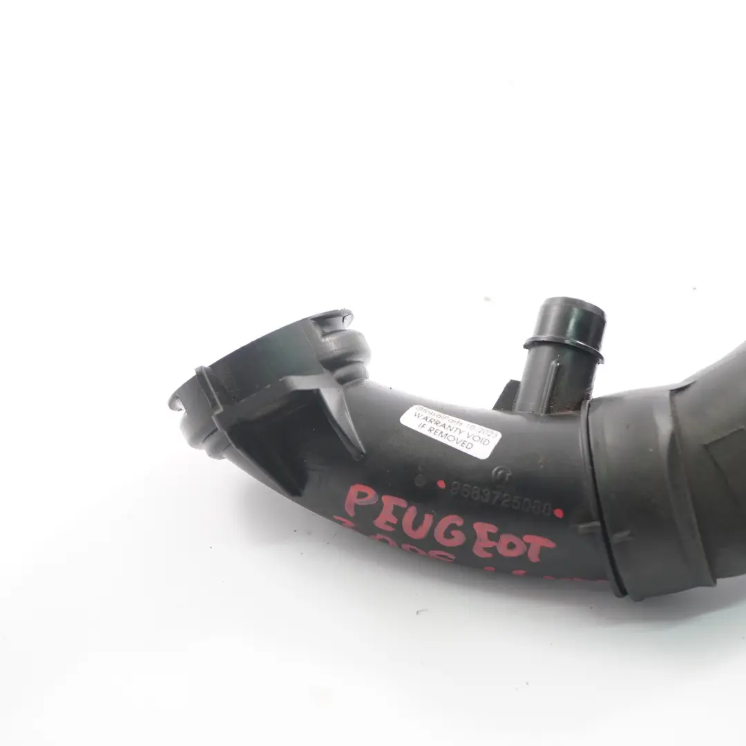 Peugeot 3008 1.6 HDI Tuyau d'admission d'air Tuyau Tube Ligne - SKU 9683725080 - Numéro de pièce 9683725080