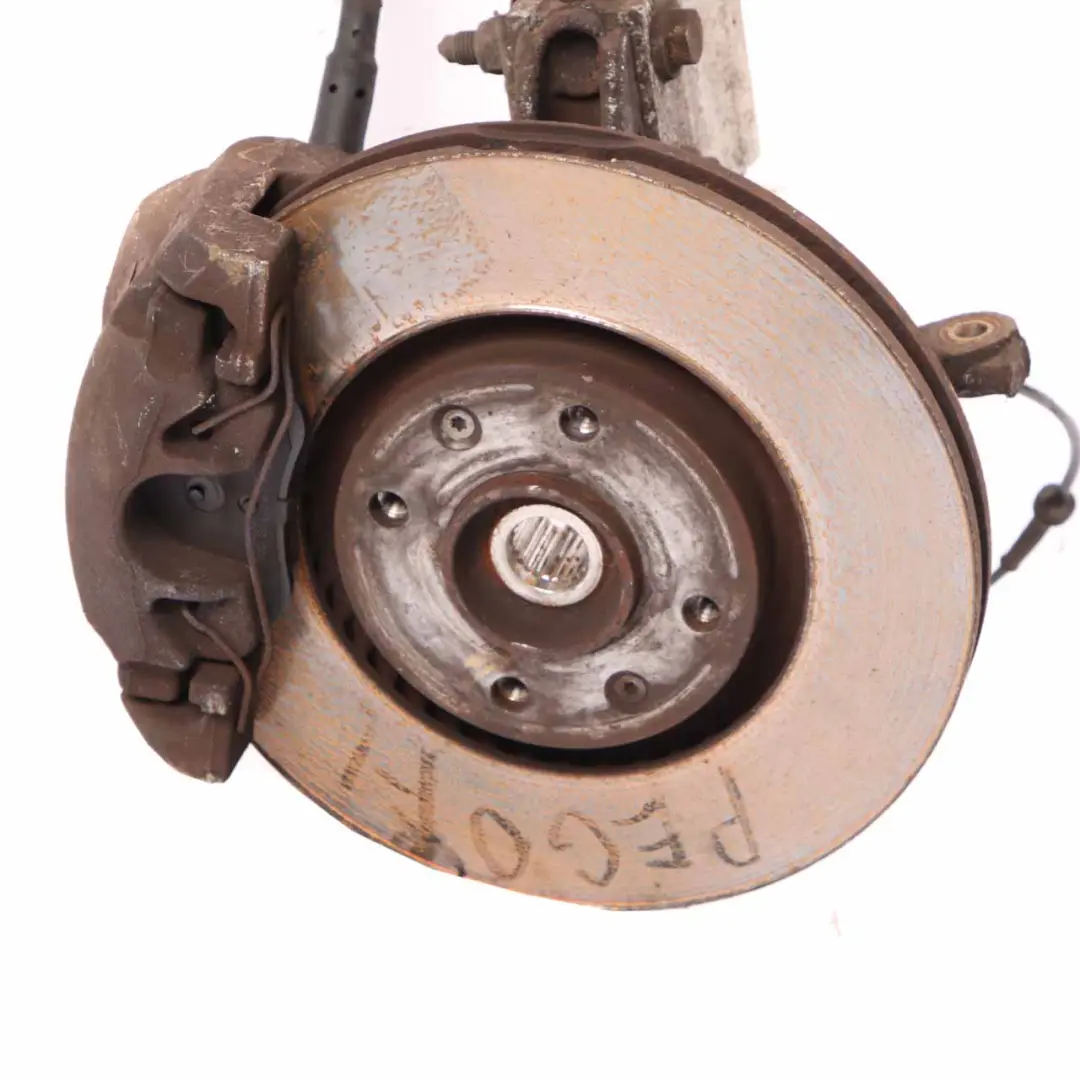 Front Left N/S Suspension Leg Brake Wheel Hub Carrier to Peugeot Partner B9 1.6 HDI with Part number 9684108680 Peugeot Partner B9 1.6 HDI Front Left N/S Suspension Leg Brake Wheel Hub Carrier - SKU 9684108680-1 - Part number 9684108680