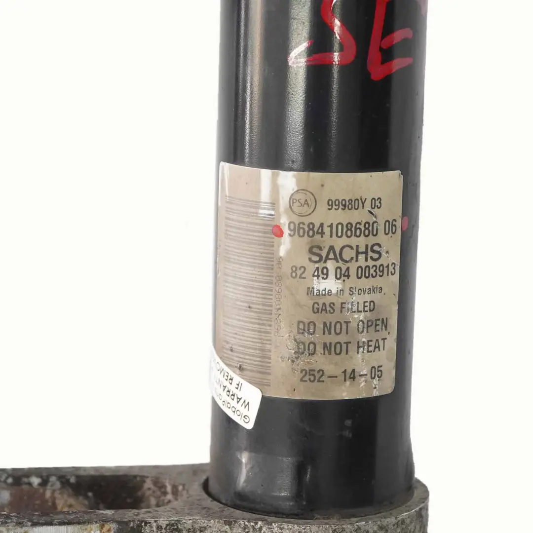 Juego Amortiguador Citroen Berlingo Suspensión Delantera Muelle para con número de pieza 9684108680 Juego Amortiguador Citroen Berlingo Suspensión Delantera Muelle - SKU 9684108680 - Número de pieza 9684108680