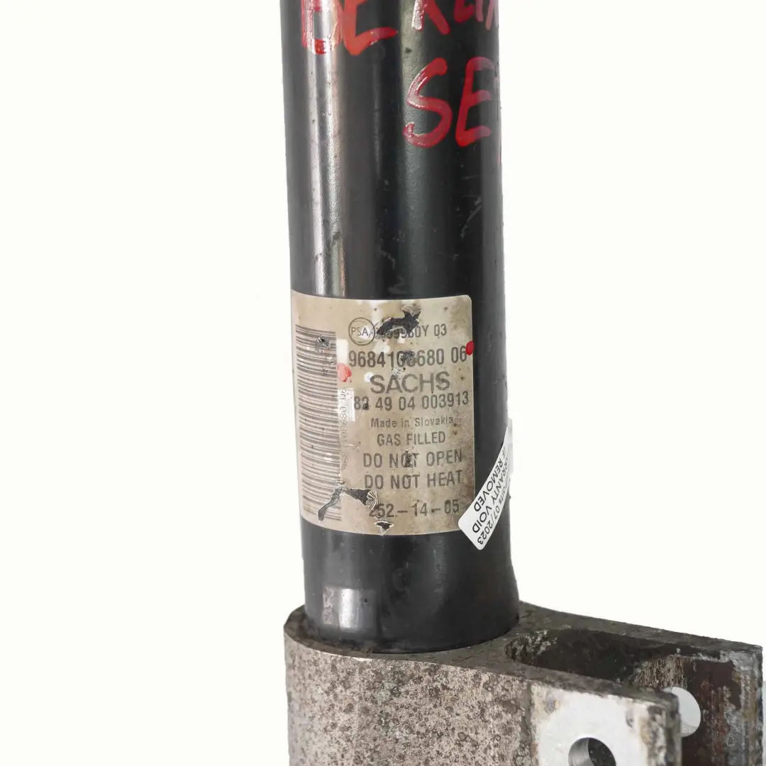  Stoßdämpfersatz Citroen Berlingo Vorderradaufhängung Federbein - SKU 9684108680 - Teilenummer 9684108680
