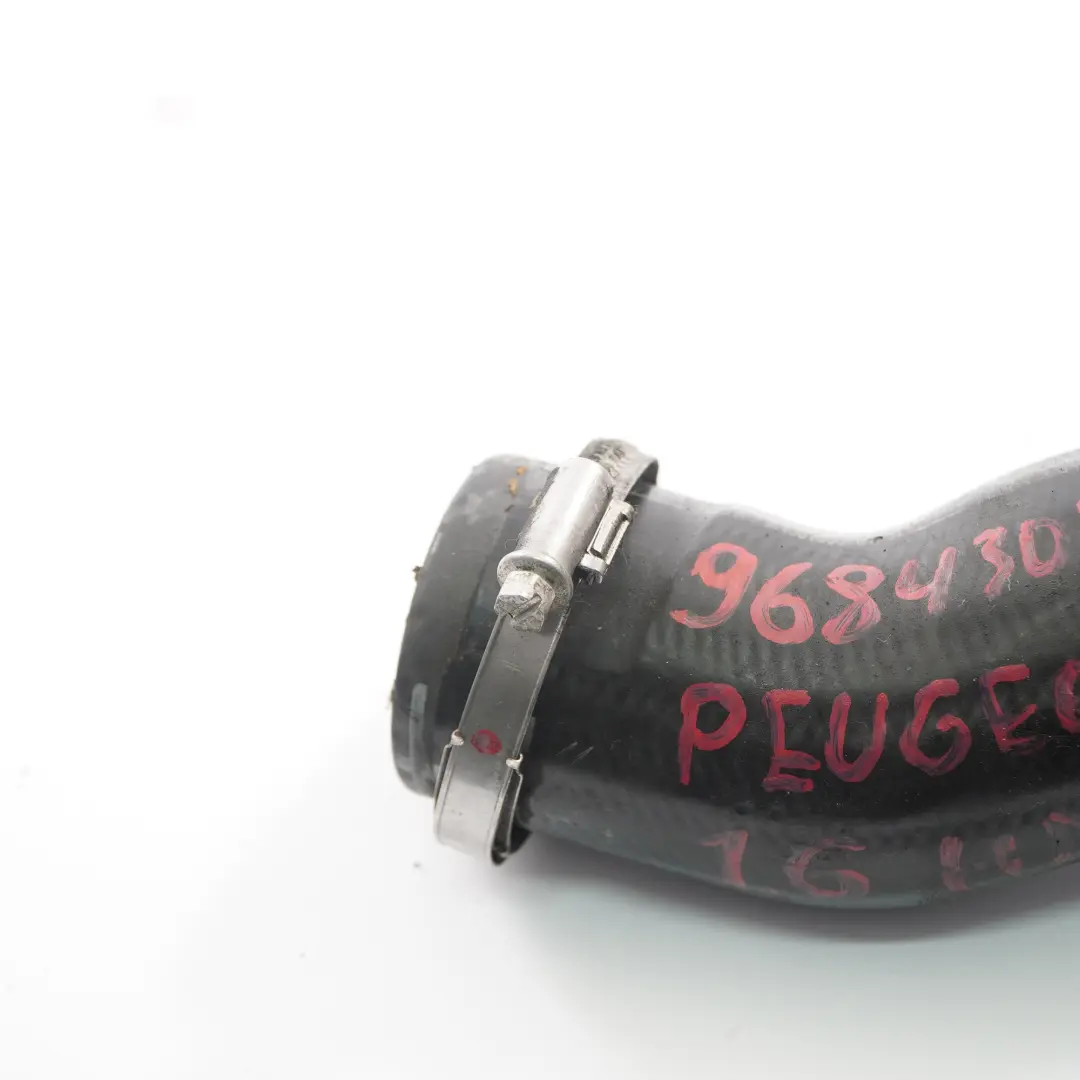 Luftleitung Turbo Ladeluftkühler Schlauchleitung für Peugeot 307 1.6 HDI mit Teilenummer 9684307380 Peugeot 307 1.6 HDI Luftleitung Turbo Ladeluftkühler Schlauchleitung - SKU 9684307380 - Teilenummer 9684307380