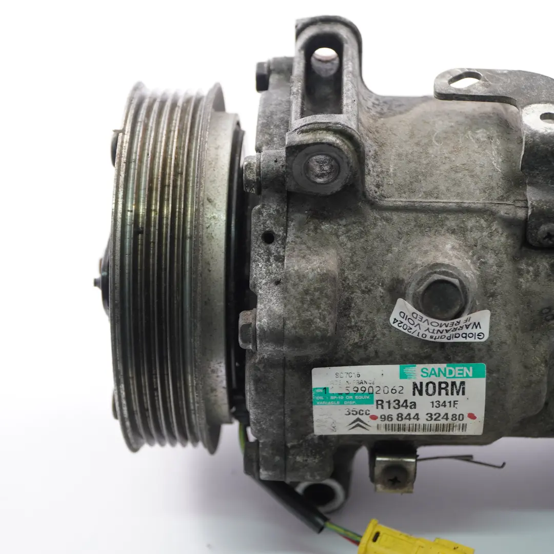 Peugeot 3008 Citroen C4 C5 1.6 HDI Compressore aria condizionata AC - SKU 9684432480 - Numero di parte 9684432480