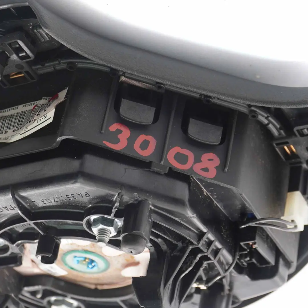 Lado Conductor Airbag Módulo Air Bag Unidad para Peugeot 3008 Volante con número de pieza 96845302ZE Peugeot 3008 Volante Lado Conductor Airbag Módulo Air Bag Unidad - SKU 96845302ZE - Número de pieza 96845302ZE