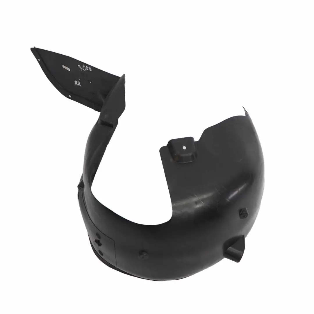 Arch Rear Right O/S Wheelhouse Trim Cover Panel to Peugeot 3008 Wheel with Part number 9684637680 Peugeot 3008 Wheel Arch Rear Right O/S Wheelhouse Trim Cover Panel - SKU 9684637680 - Part number 9684637680