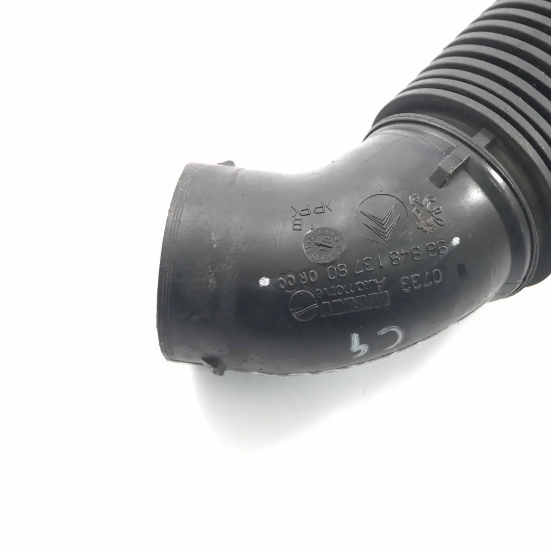  Citroen C4 Air Intake Hose Pipe Turbo Inlet Air Line Diesel - SKU 9684813780 - Part number 9684813780