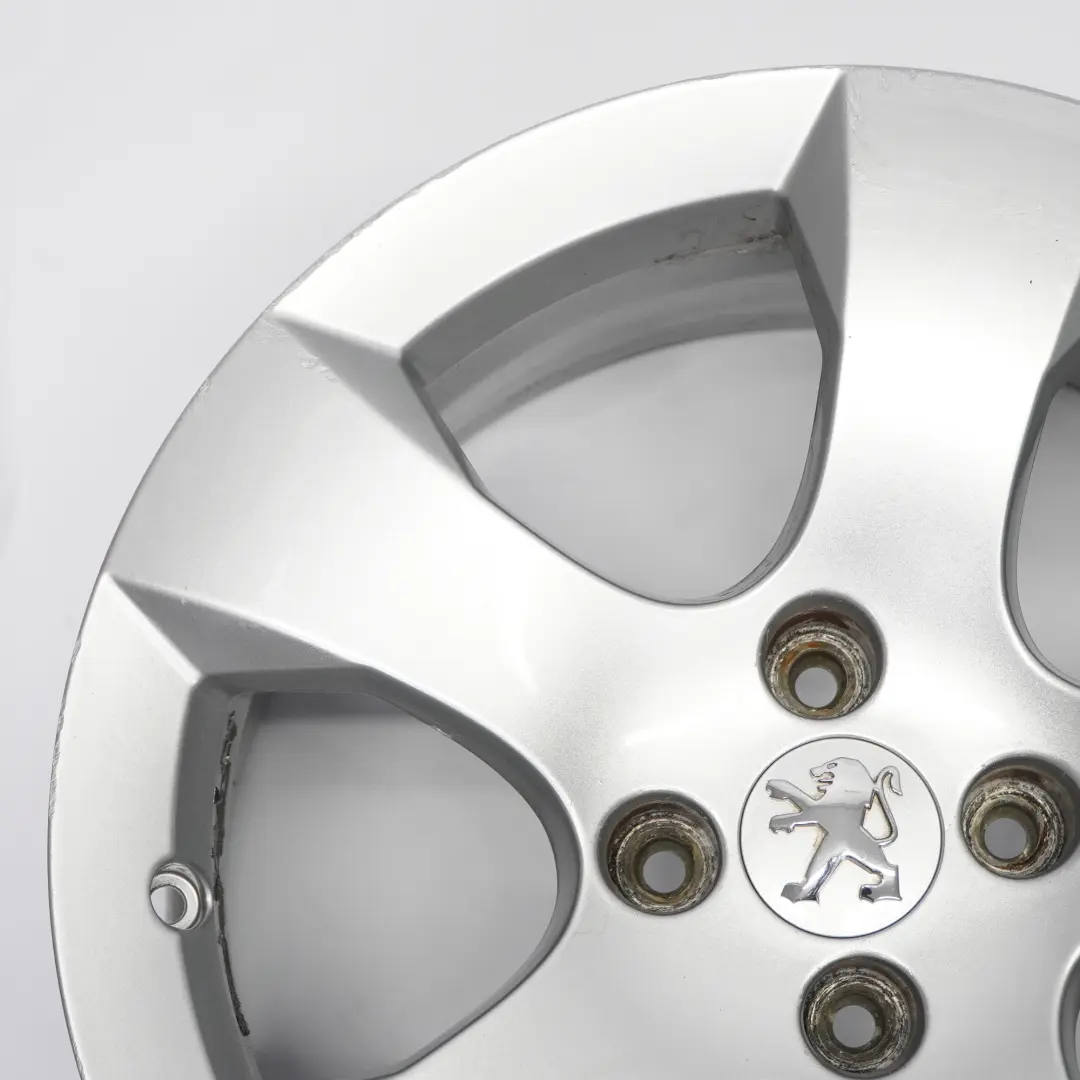 Peugeot 3008 Argent Jante Alliage 17" 7,5J ET:29 - SKU 9684883880-2 - Numéro de pièce 9684883880