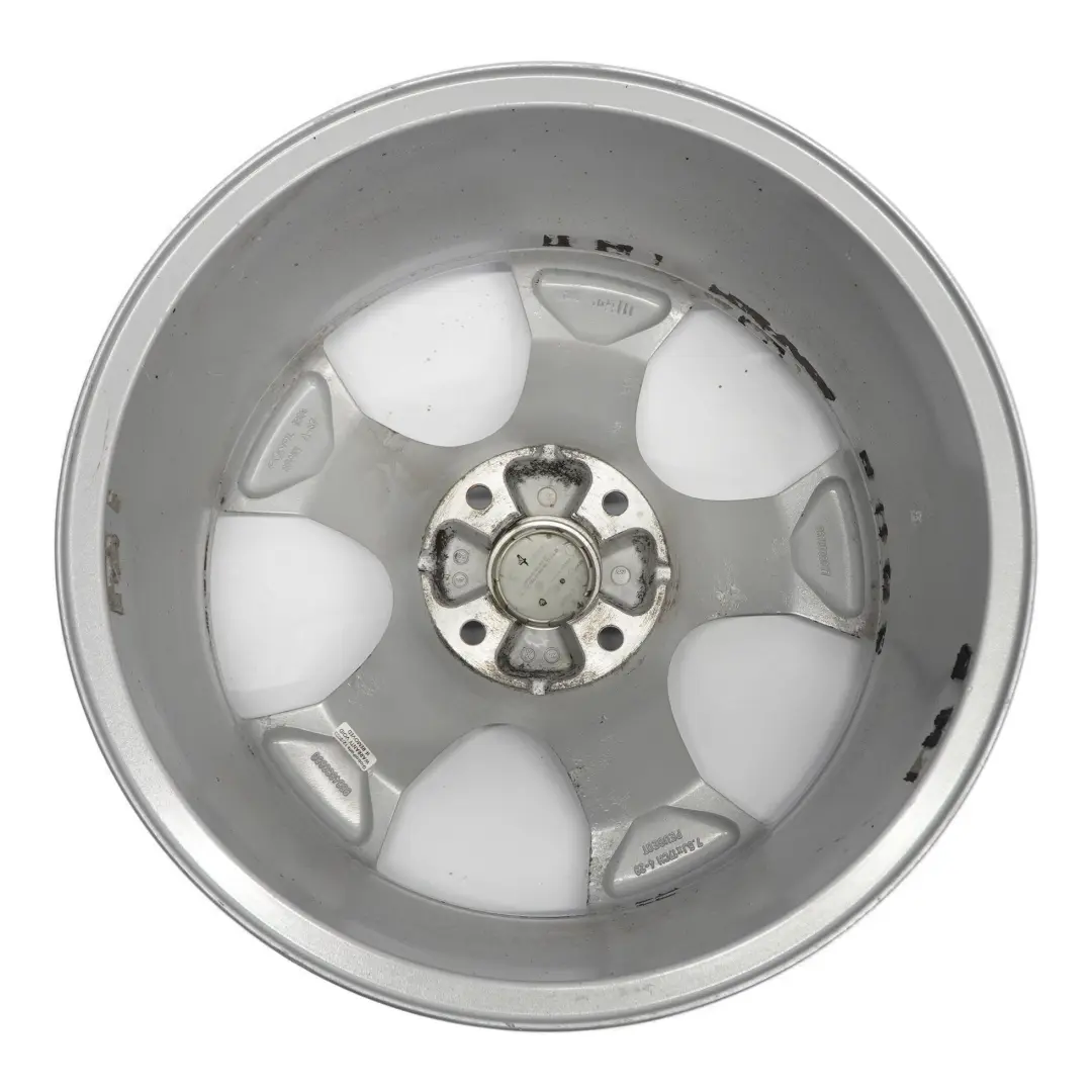  Llanta de aleación plateada Peugeot 3008 17" 7,5J ET:29 - SKU 9684883880-2 - Número de pieza 9684883880