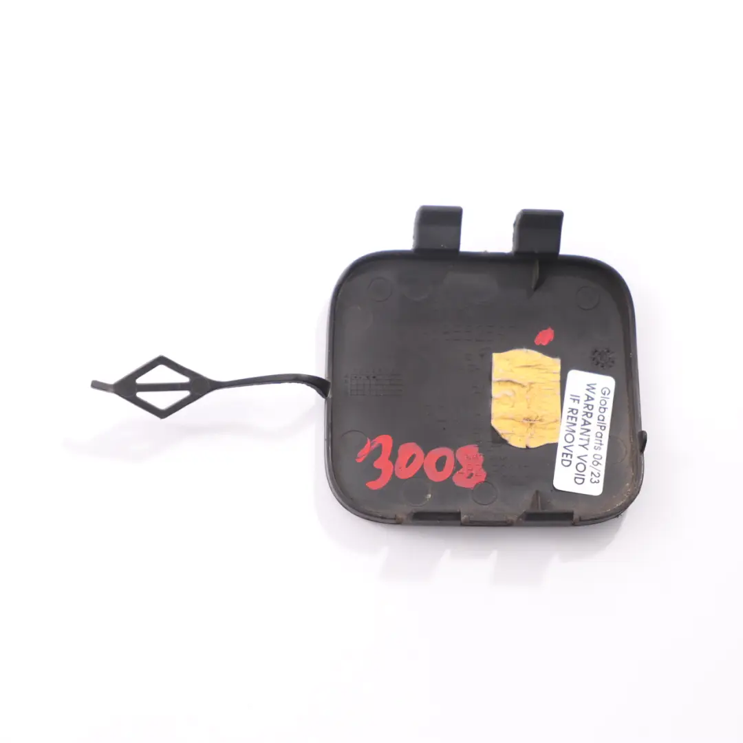 Peugeot 3008 Front Bumper Flap Towing Eye Hook Cover Cap Primed - SKU 9685625977 - Part number 9685625977