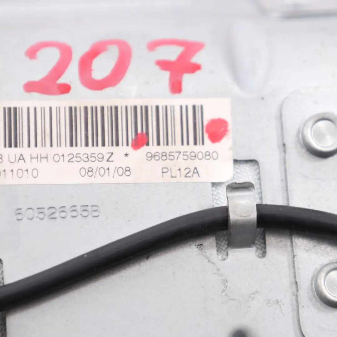 Peugeot 207 Airbag Lado Pasajero Delantero Salpicadero Air Bag - SKU 9685759080 - Número de pieza 9685759080