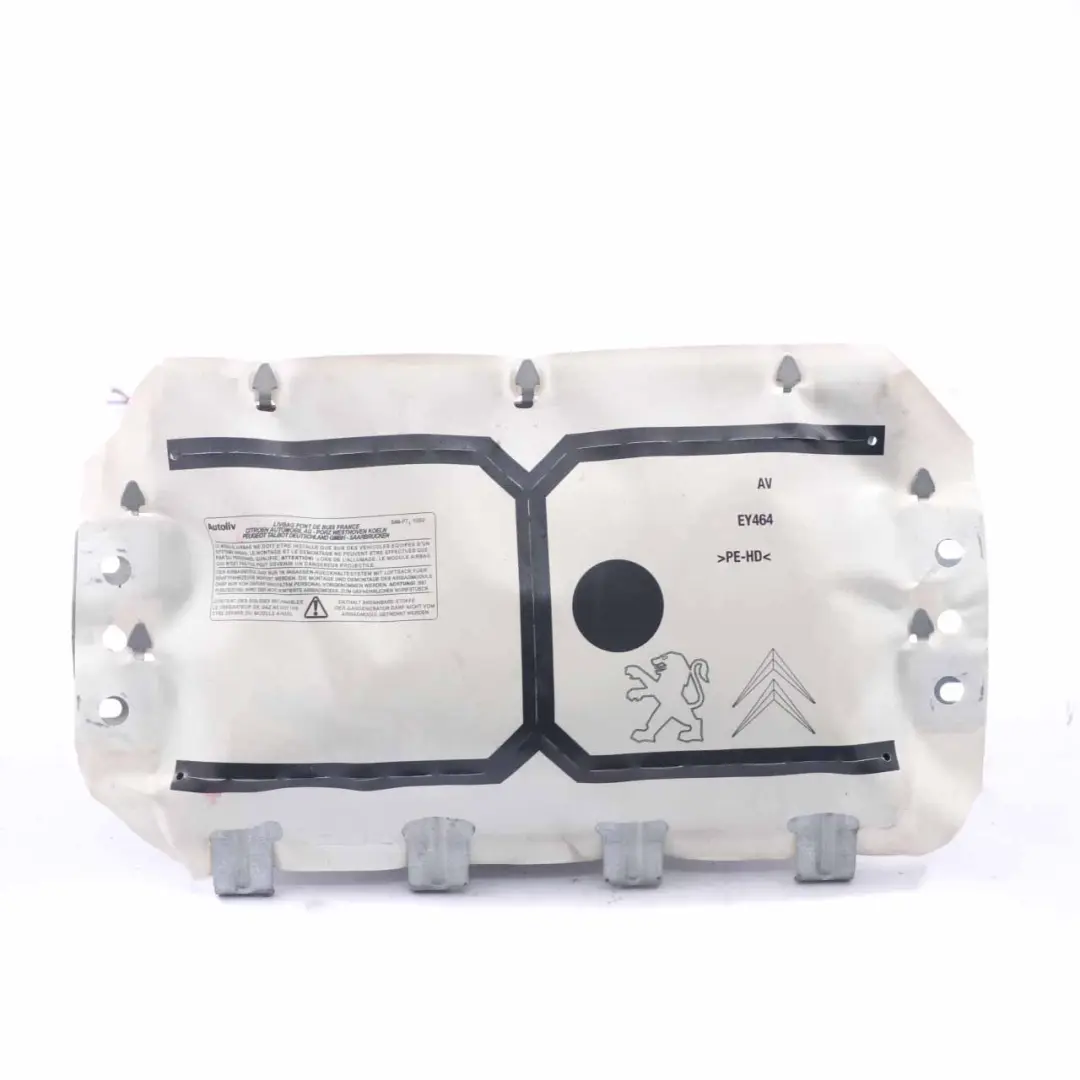 Peugeot 207 Airbag Lado Pasajero Delantero Salpicadero Air Bag - SKU 9685759080 - Número de pieza 9685759080