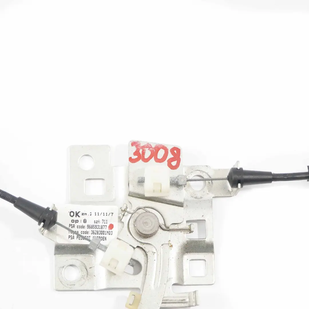 Peugeot 3008 Tailgate Boot Trunk Lid Lock Latch Catch Mechanism Rear - SKU 9685931877 - Part number 9685931877