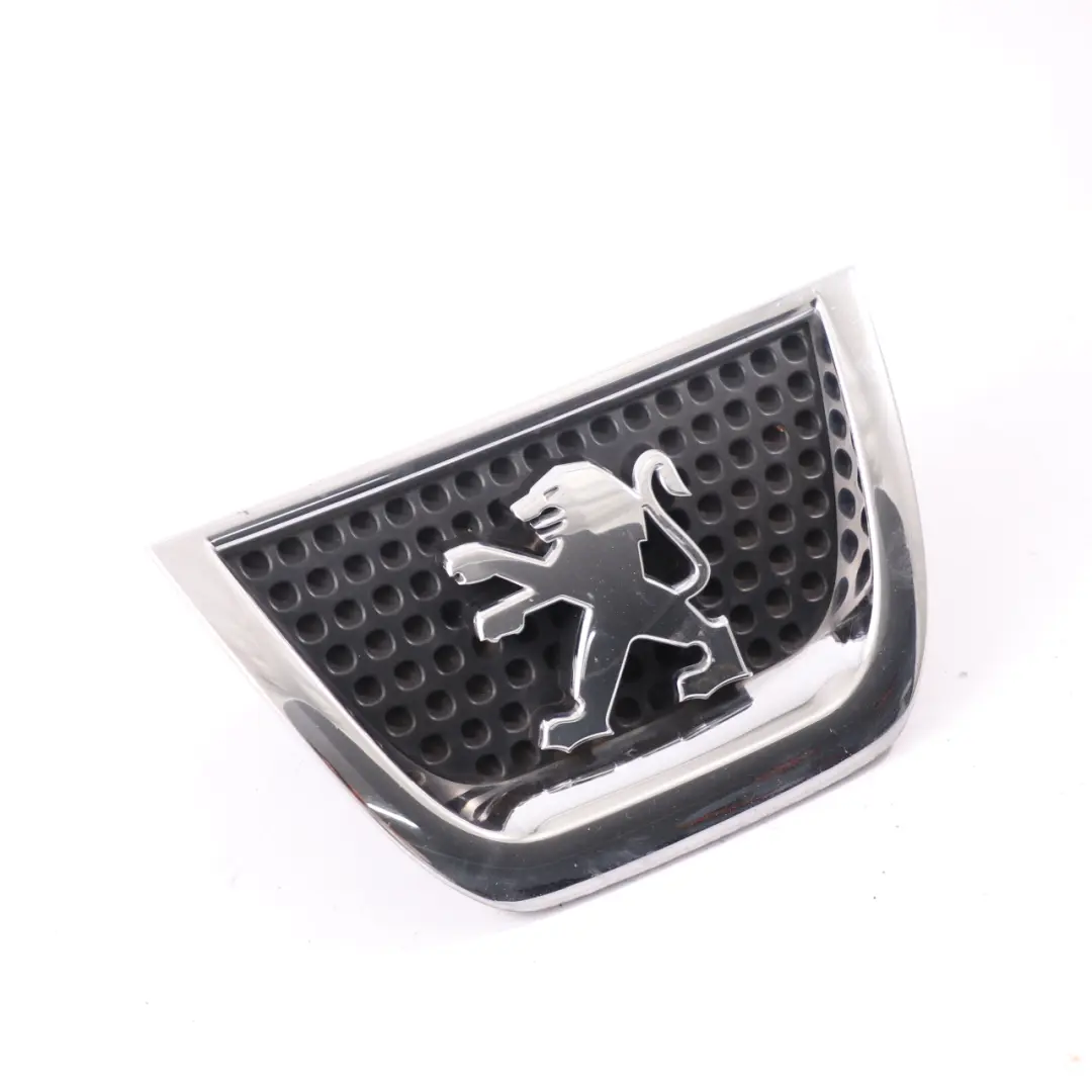 Peugeot 3008 Emblem Badge Front Bumper Grille Logo Chrome - SKU 9685973077 - Part number 9685973077