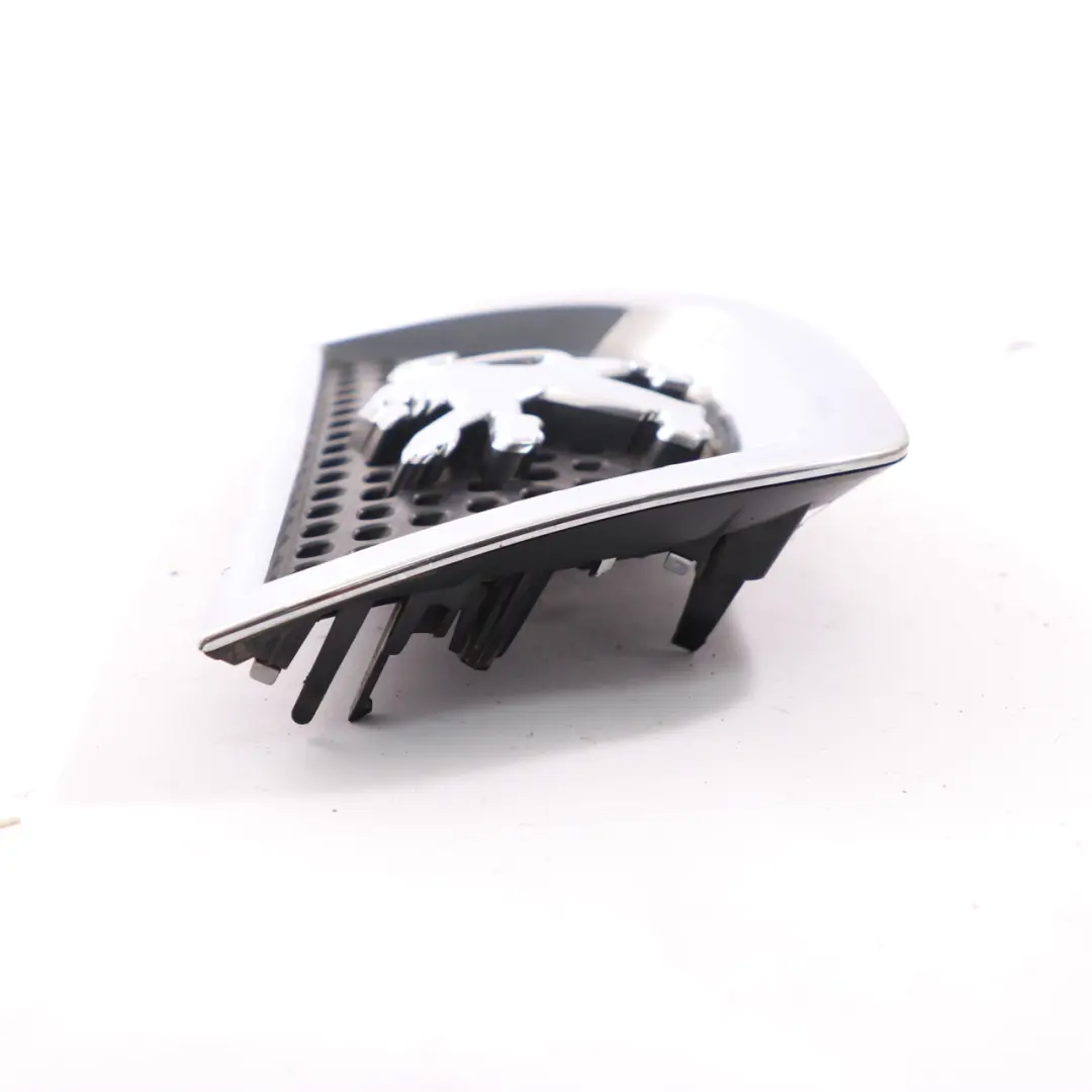 Emblem Badge Front Bumper Grille Logo Chrome to Peugeot 3008 with Part number 9685973077 Peugeot 3008 Emblem Badge Front Bumper Grille Logo Chrome - SKU 9685973077 - Part number 9685973077