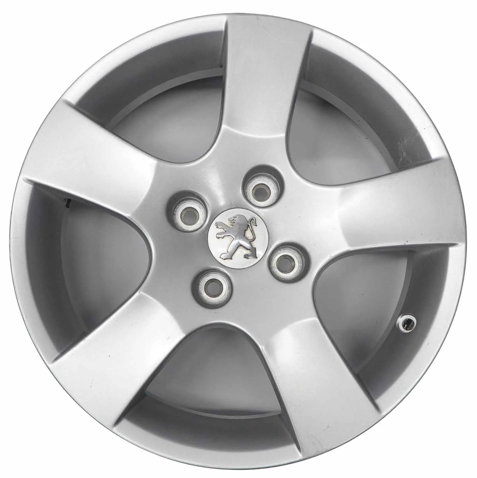 Peugeot 207 Argento Cerchio in lega 16" 6J ET:27 9686100080