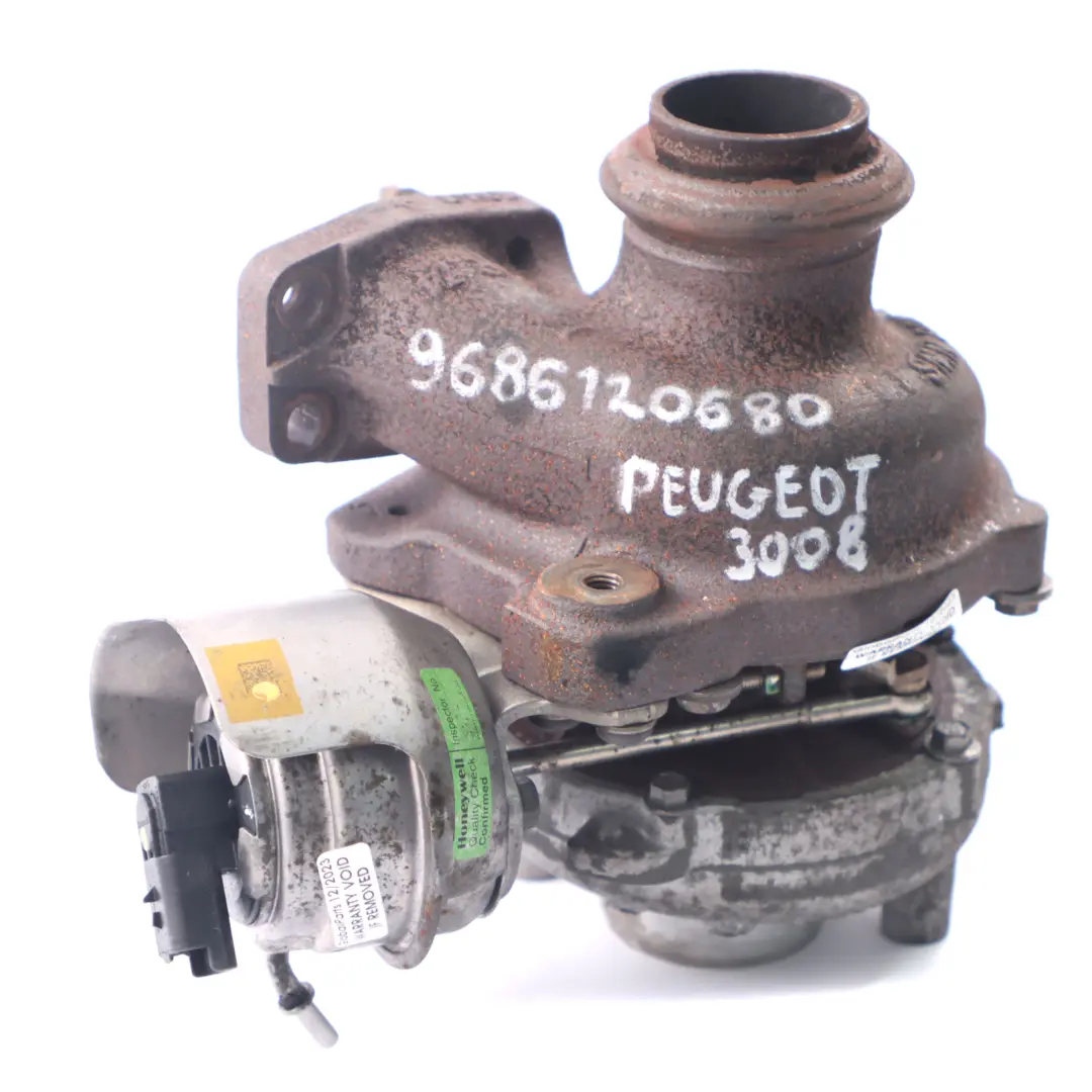 Peugeot 3008 5008 1.6 HDI Diesel Turbocharger Turbo Charger Garrett - SKU 9686120680 - Part number 9686120680